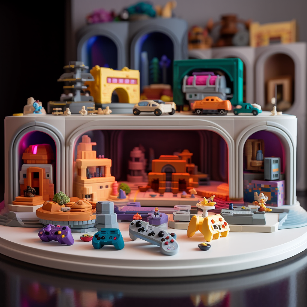 3D Printed Objects can class up any game room.  