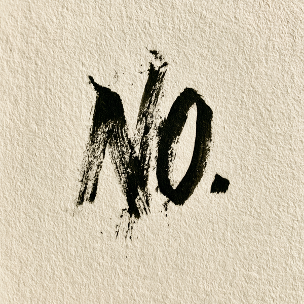 No is a Complete Sentence
