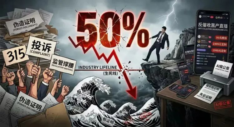 315后，反催收疯狂集结，中国网贷首逾逼近50%