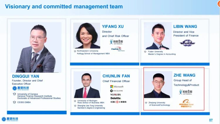嘉银科技（NASDAQ|JFIN）CRO离职，新CRO来自微众银行