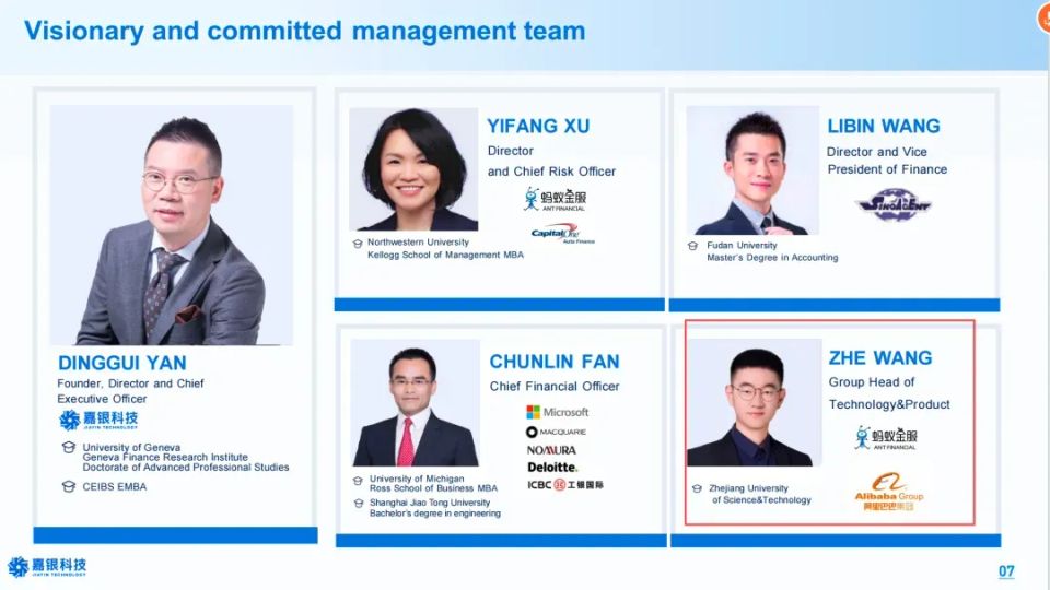 嘉银科技（NASDAQ|JFIN）CRO离职，新CRO来自微众银行