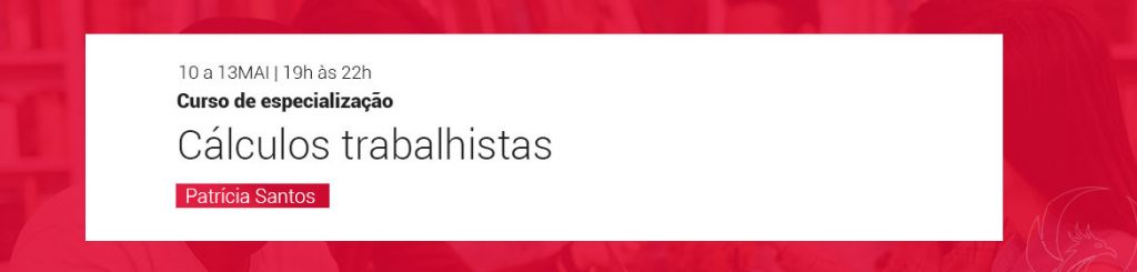 cursos de especialização de maio