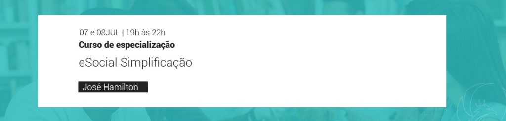 Cursos de especialização de julho