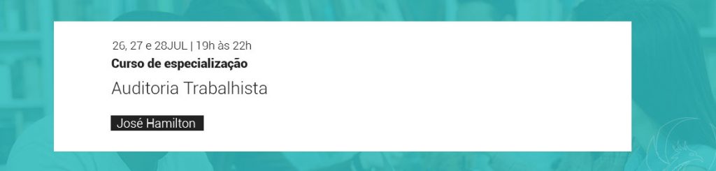 Cursos de especialização de julho