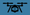 Illustration of a police drone against a blue background with a giant eye in the center. 