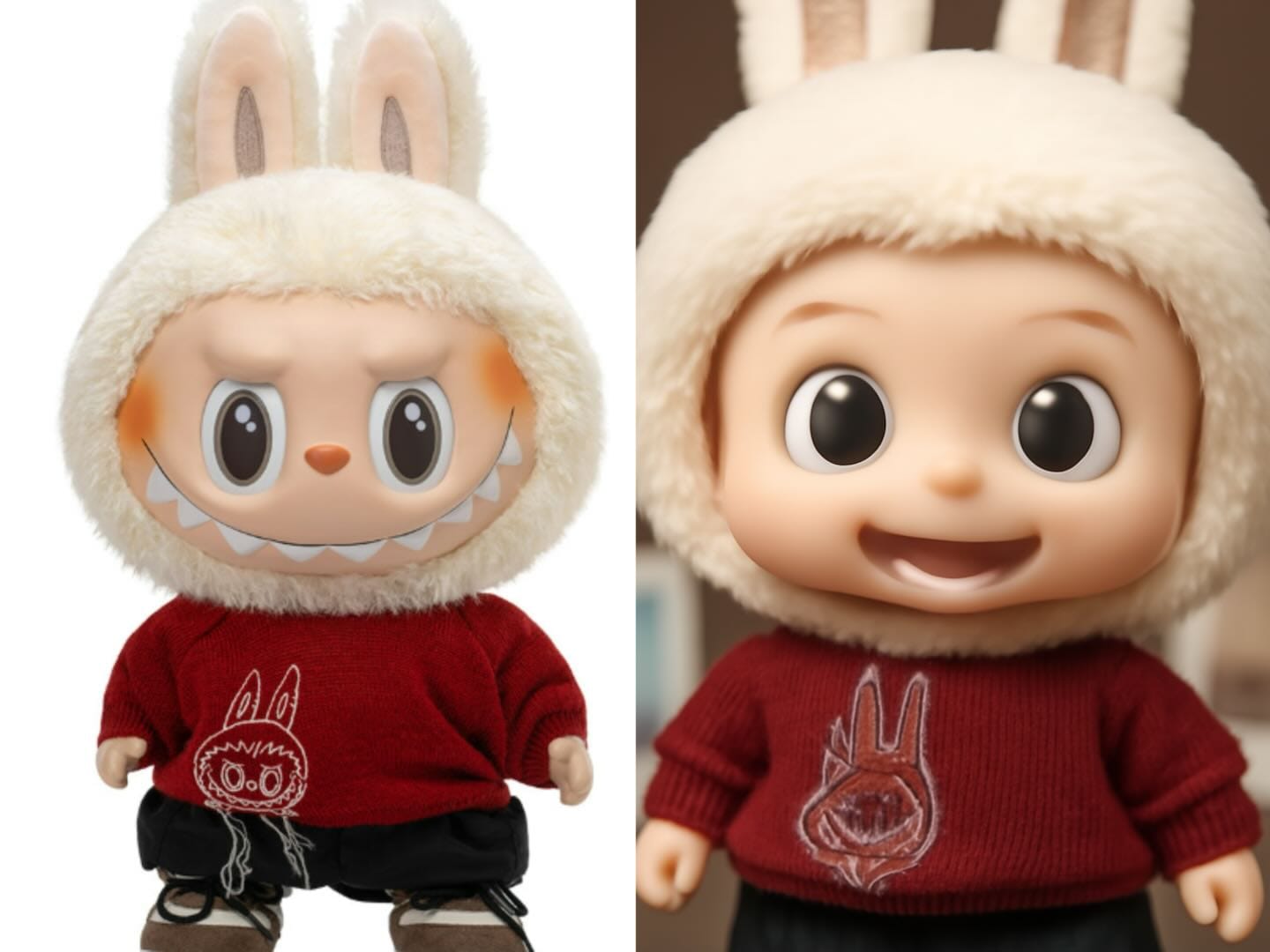 AI Action Figures Labubu Doll