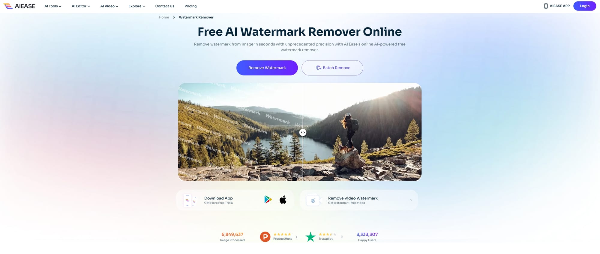 AIEase – Smart Online Video Watermark Remover