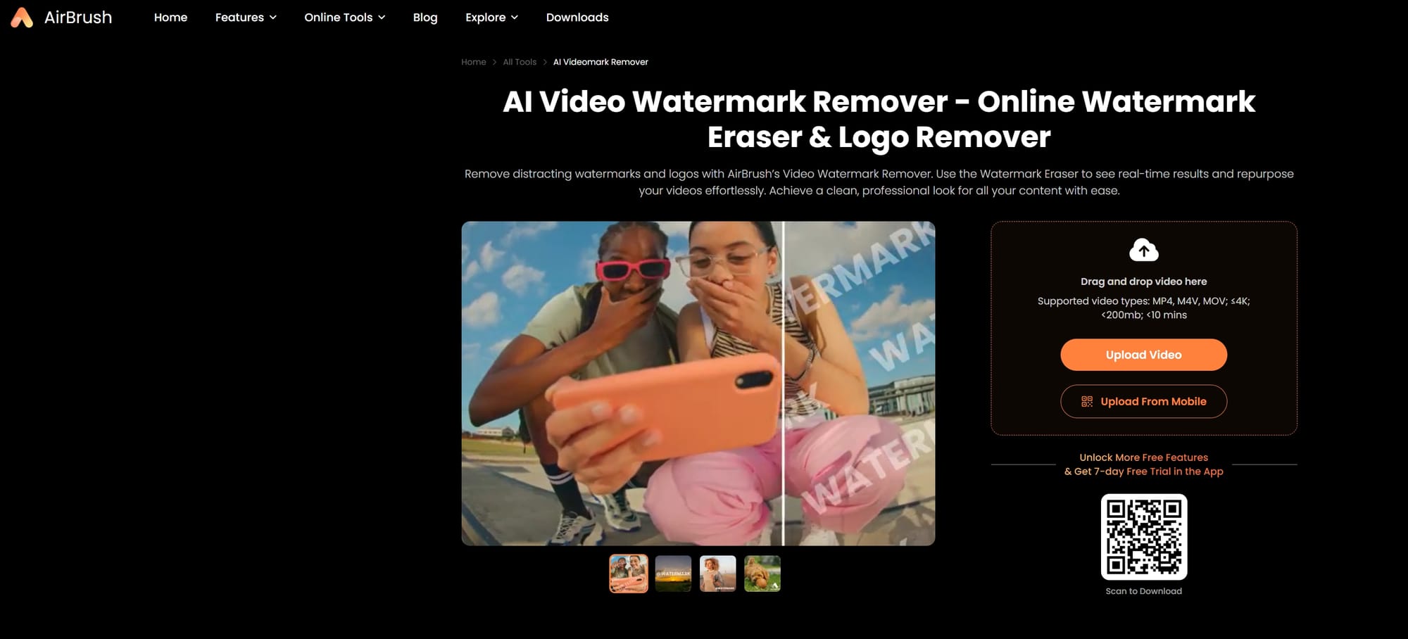 AirBrush – Best AI Watermark Removal