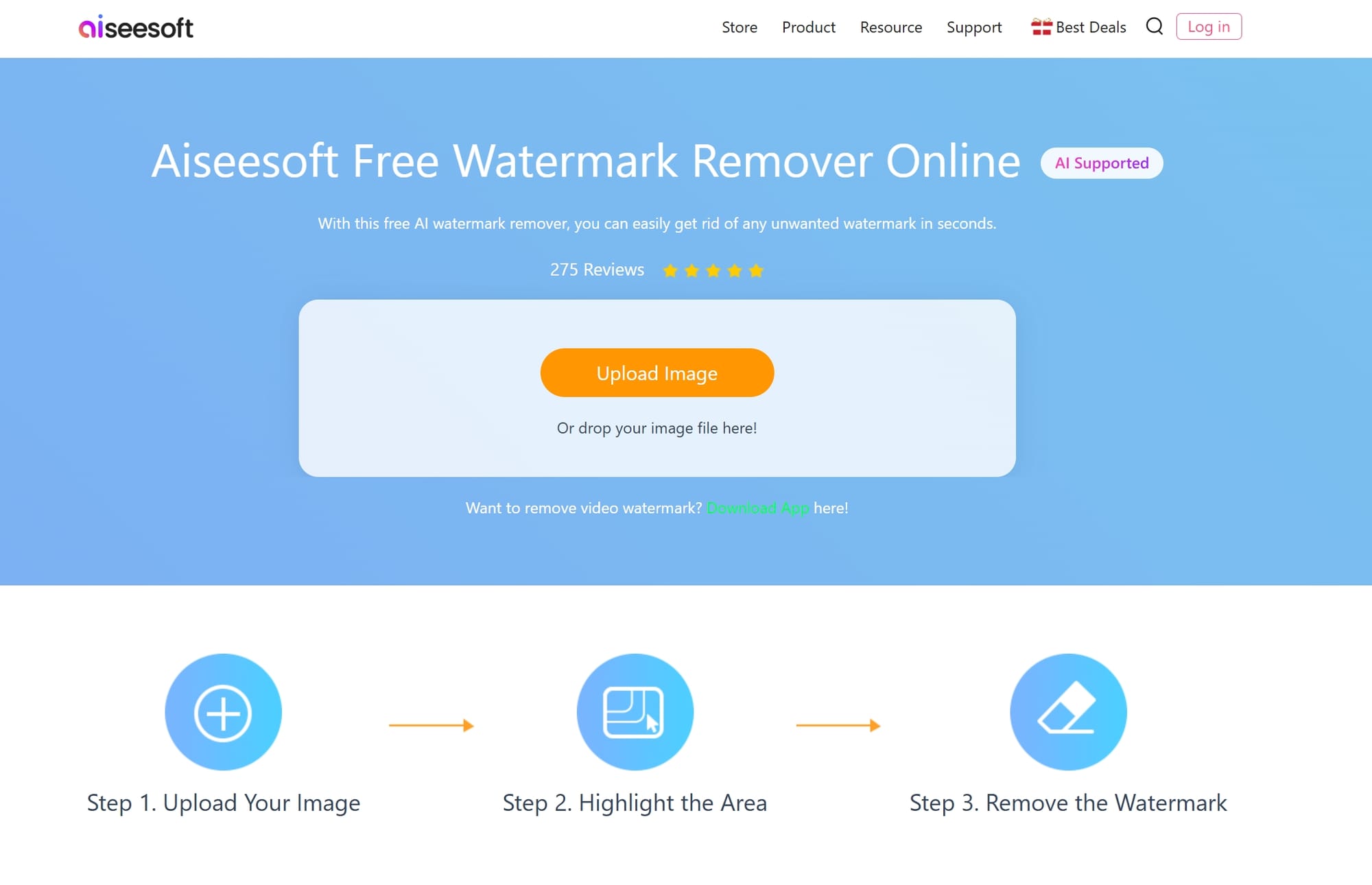 Aiseesoft - Best AI Watermark Remover