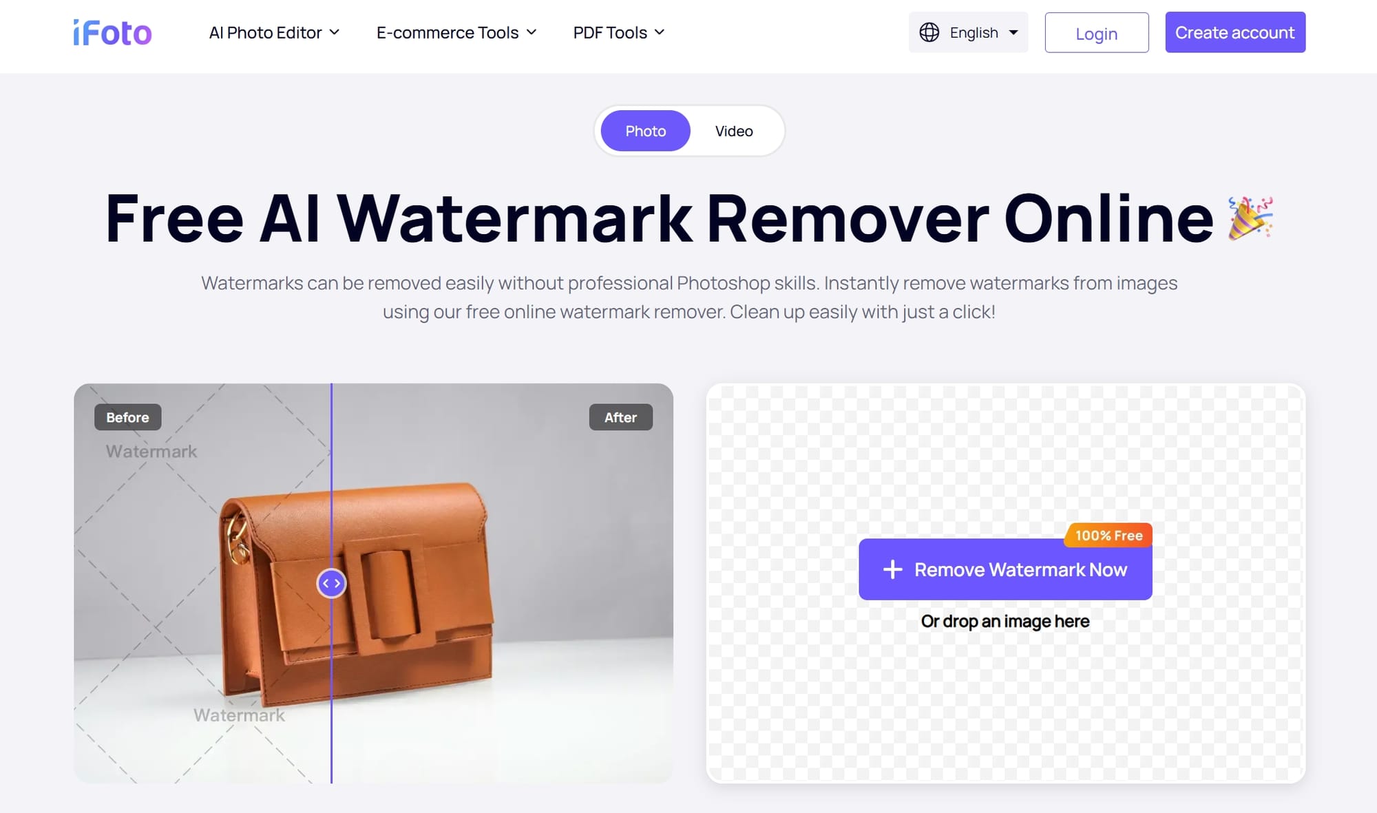 Ifoto AI Watermark Remover