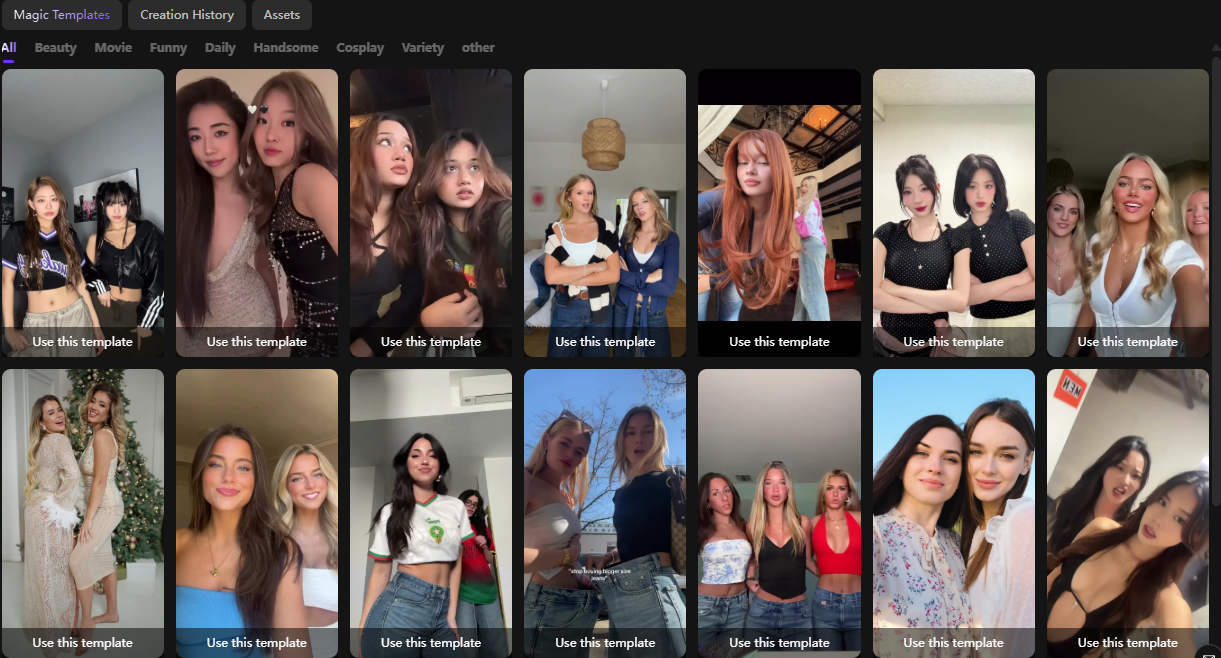 people love AI face swap