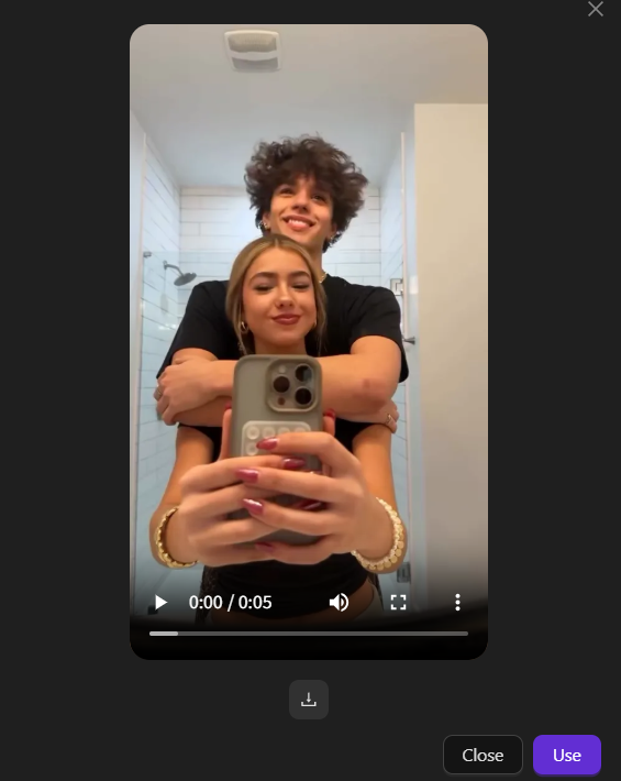 couple video template