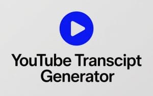 YouTube transcript generator