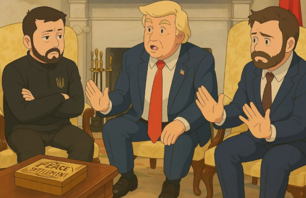 AI ghibli white house