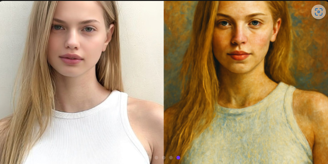 oil painting style image