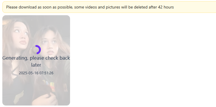 Generate multiple face swap video