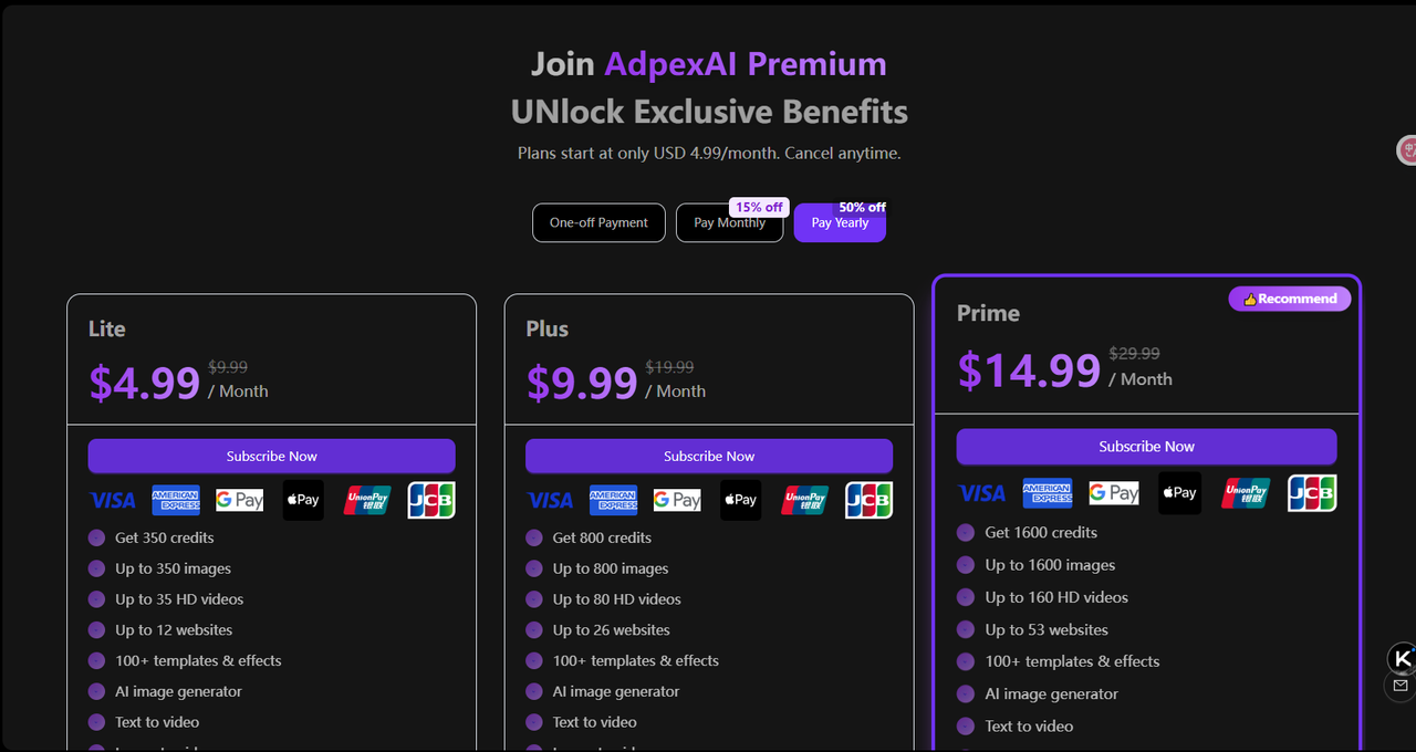 AdpexAI-Pricing