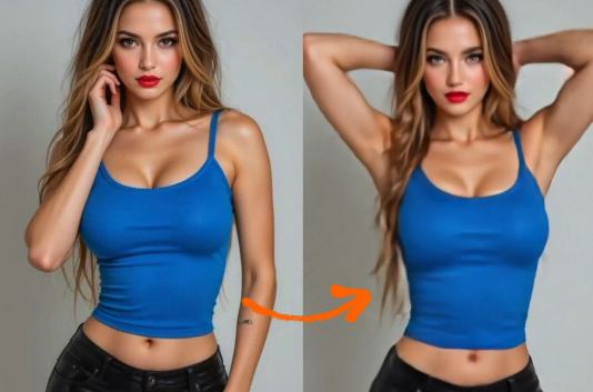 AI sexy dance entertainment