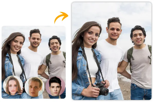 Best for Multiple Face Swap