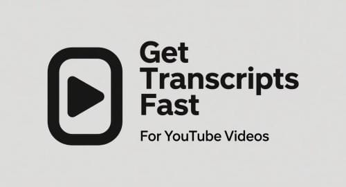 Youtube Transcript Generator