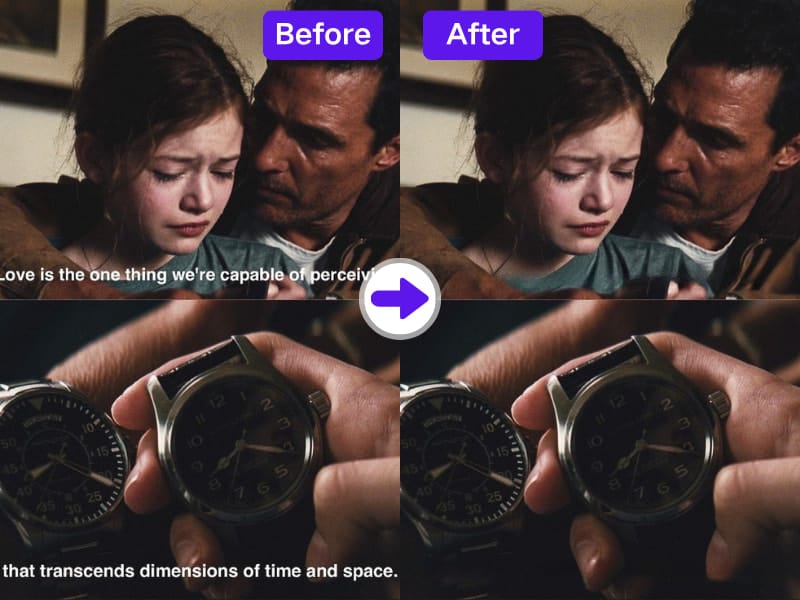 Caption Remover Photo