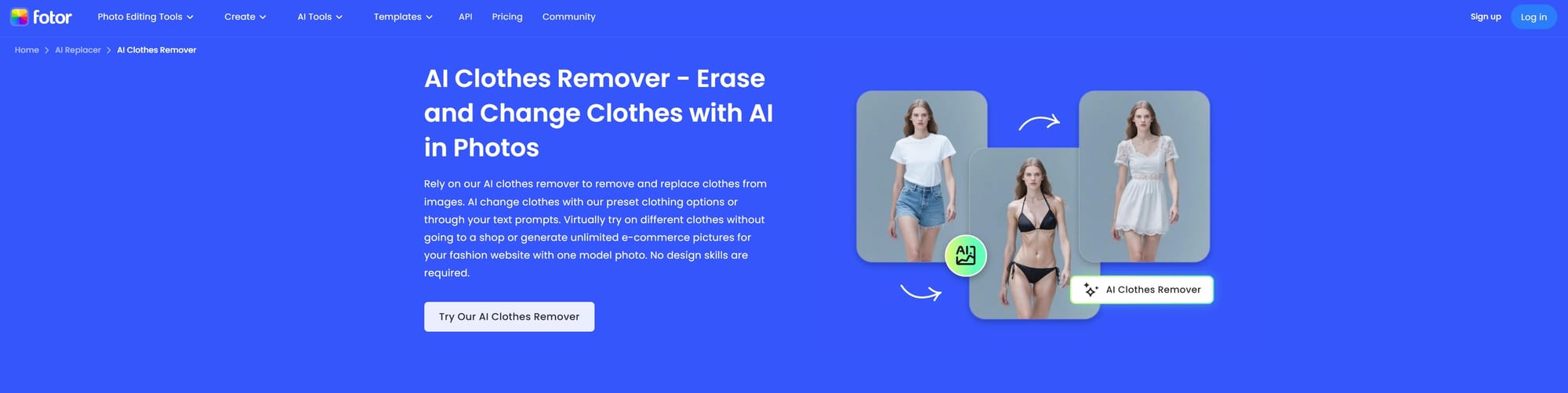 Fotor Clothes Remover