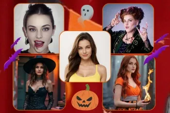 Halloween Face Swap Photo