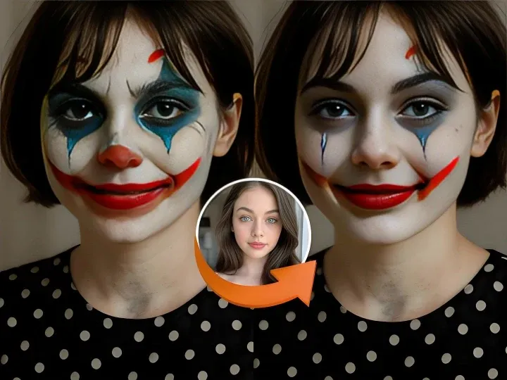 Halloween Face Swap Photo