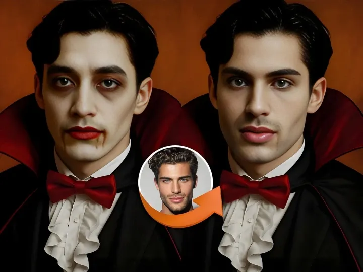 Halloween Face Swap Photo