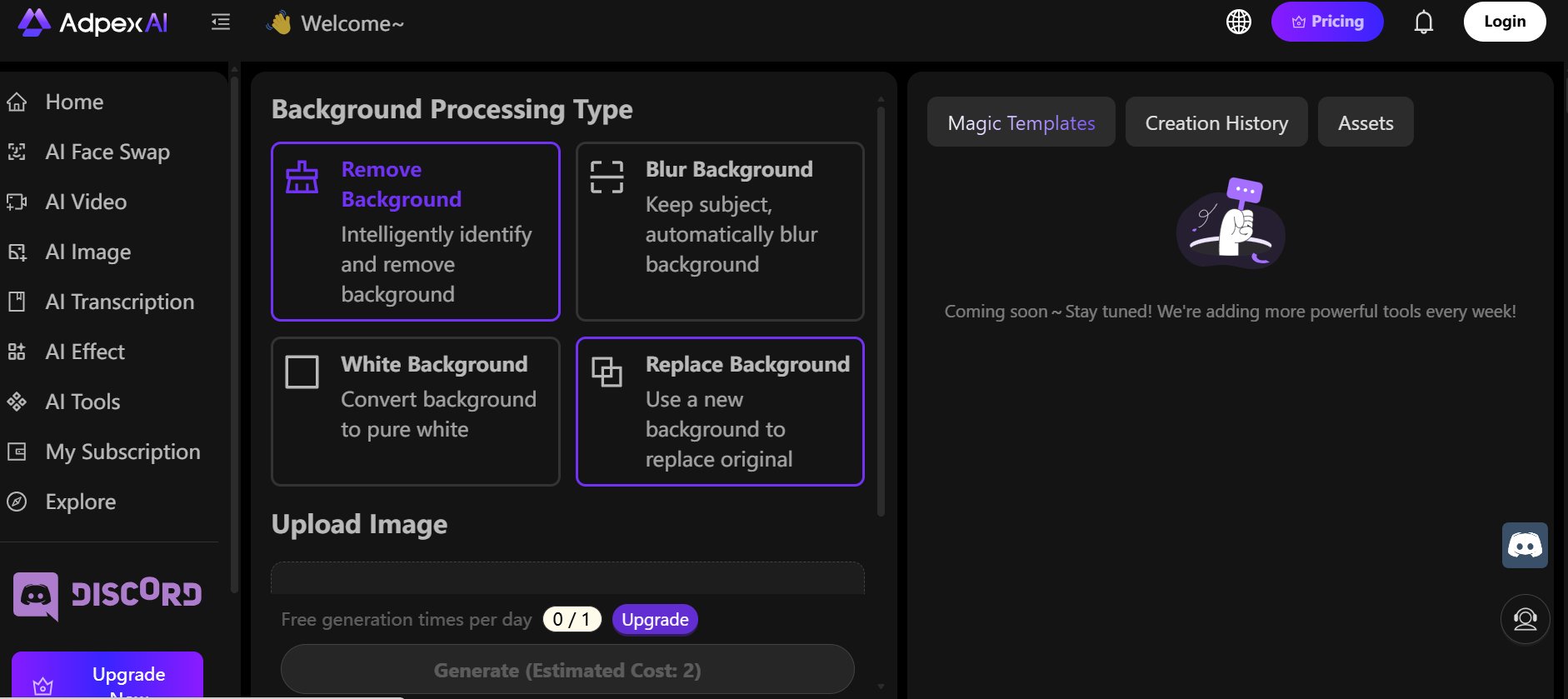 AdpexAI Image Editor