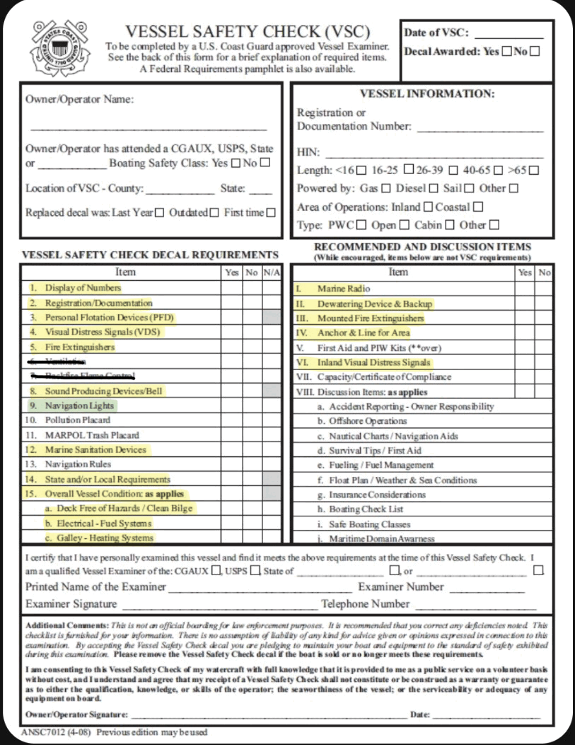 48. USCG "To Do" Navigation lights  Pt.3