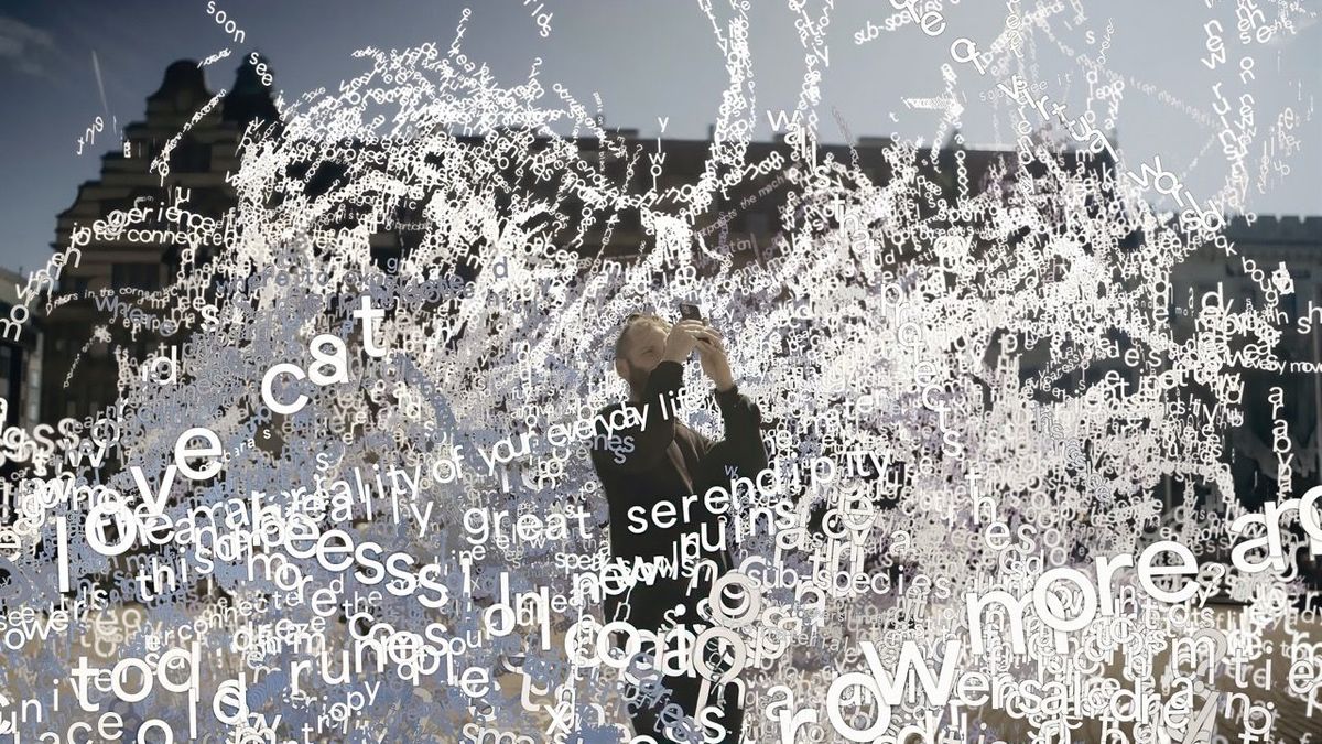 Fleeting Figures - Immersive public art at BFI London Film Festival