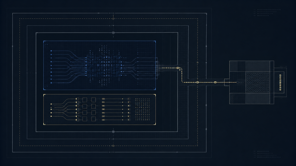 AI agent containment controls visualized as layered boundaries, data paths, and a breach into a third-party system.