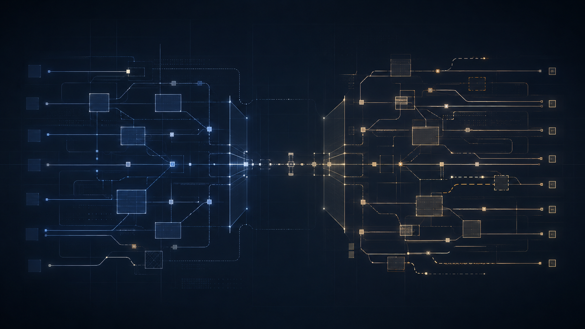 VA and Medicare Advantage improper payments shown as two linked data systems with gaps in review and evidence flow.