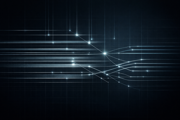 Federal policy signals interacting with fragmented state AI regulations, showing selective pressure, segmentation, and traceable governance paths