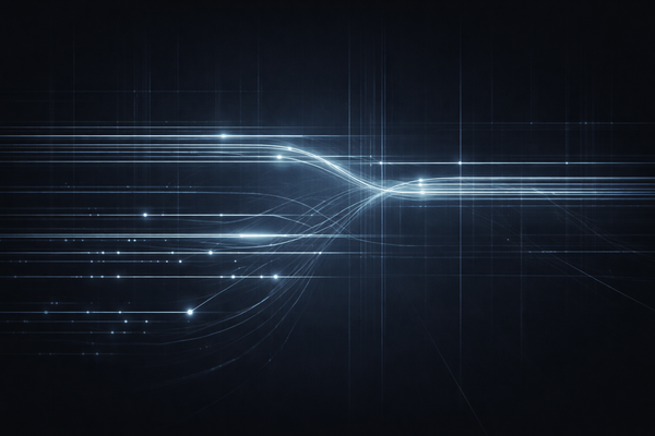 Regulatory signal grid showing expanded legal scope outpacing delayed operational execution, with fragmented processing and audit checkpoints