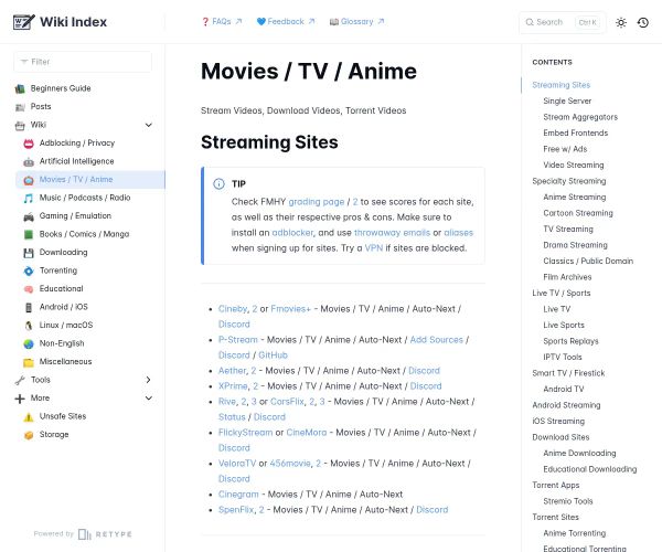 Wiki Index