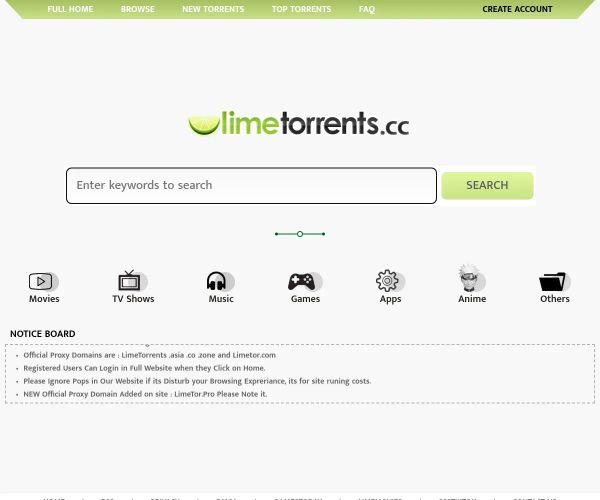 LimeTorrents
