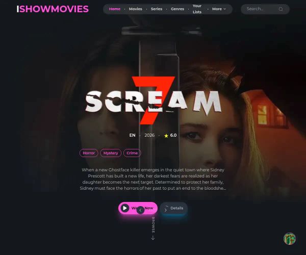 Screenshot of iShowMovies