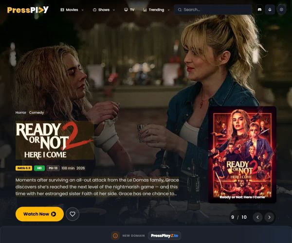 Screenshot of PressPlayz