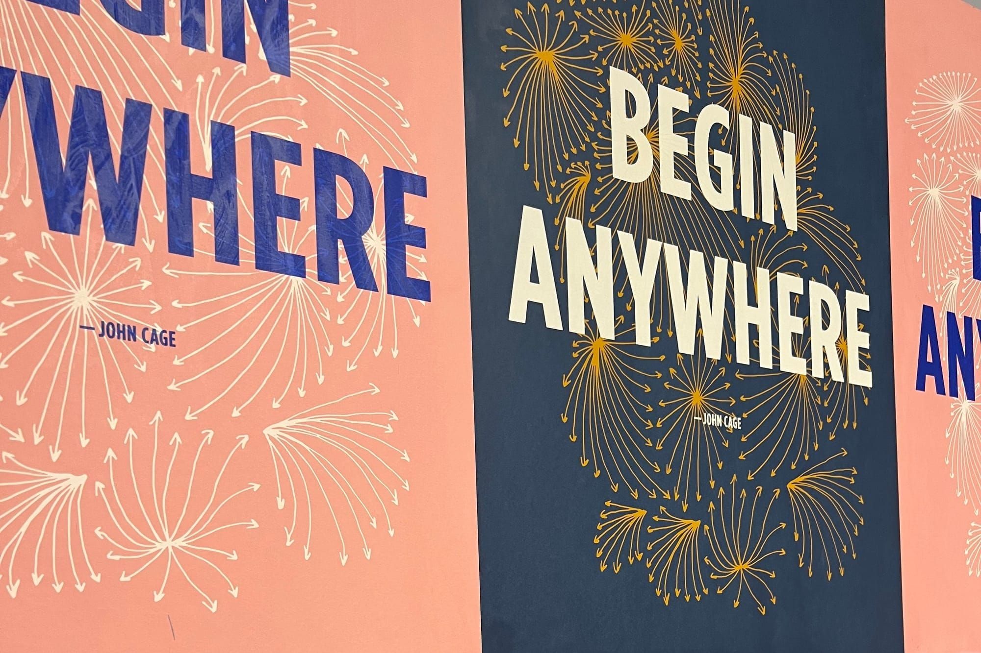 Begin anywhere