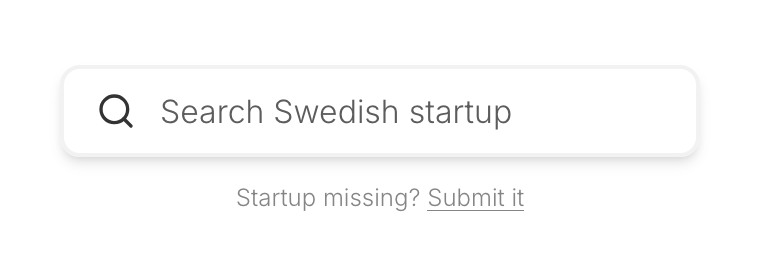 Click to search for startup