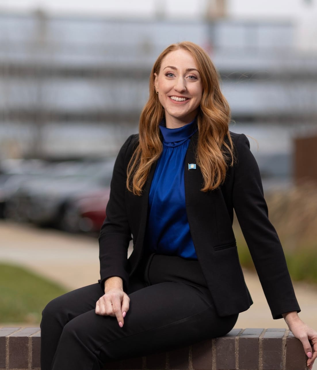 South Dakota Democratic Rep. Kadyn Wittman poses for a photo.
