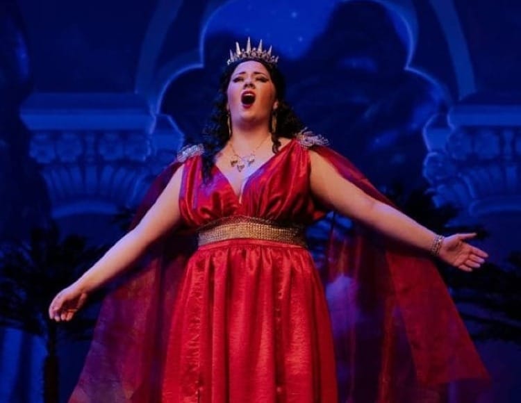 Margaret Meierhenry performs as the title character in&nbsp;Handel's "Alcina" in 2022 in Vermillion. 