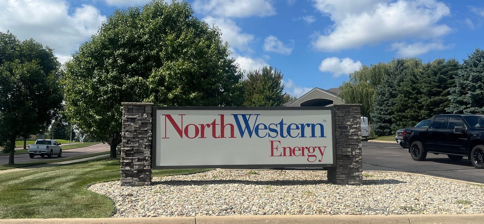 NorthWestern Energy's current headquarters in Sioux Falls, S.D., pictured on Aug. 28, 2025. (Photo: Molly Wetsch/ South Dakota News Watch)