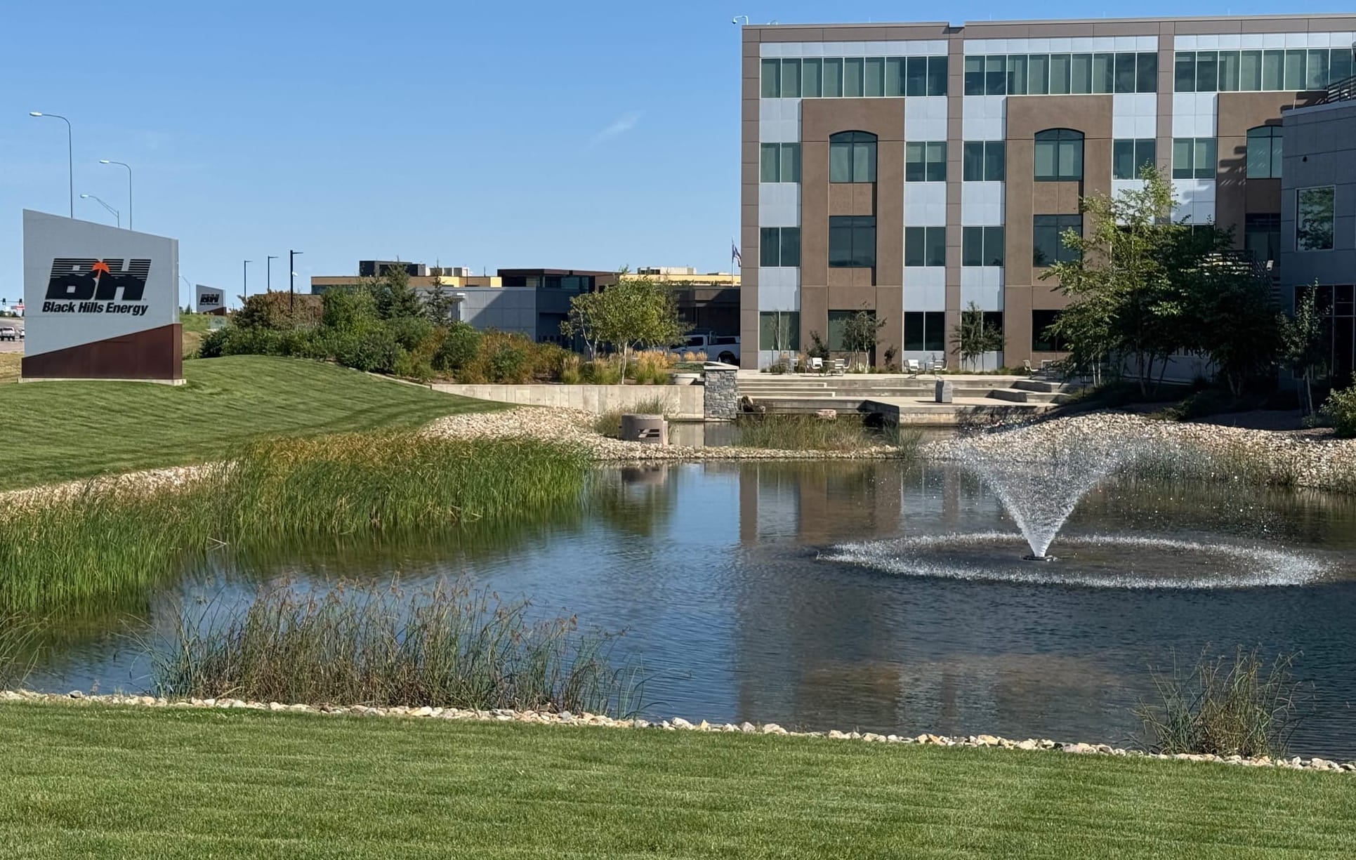 Black Hills Energy has a 190,000 square-foot headquarters, shown on Sept. 1, 2025, called "Horizon Point" in Rapid City, S.D.. (Photo: Bart Pfankuch / South Dakota News Watch)