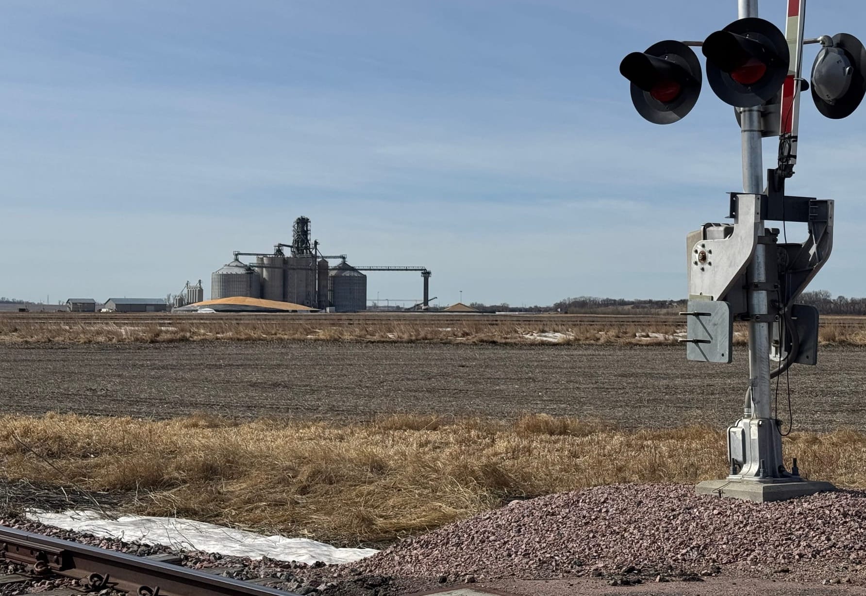 This Central Farmer's Co-op grain elevator near Colton, S.D.