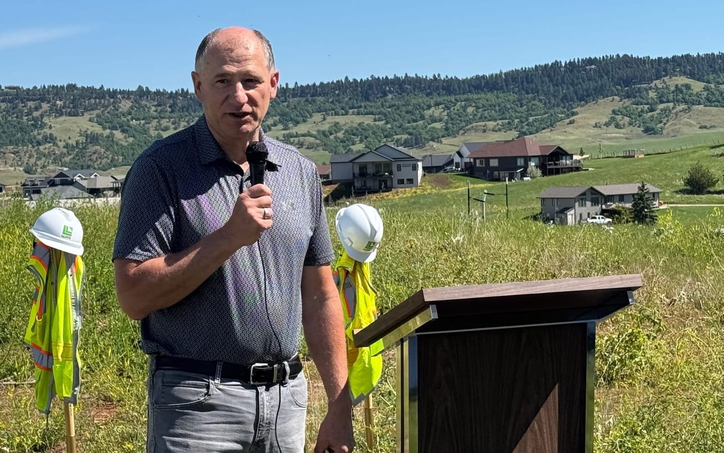 Spearfish mayor John Senden, speaking on June 5, 2026