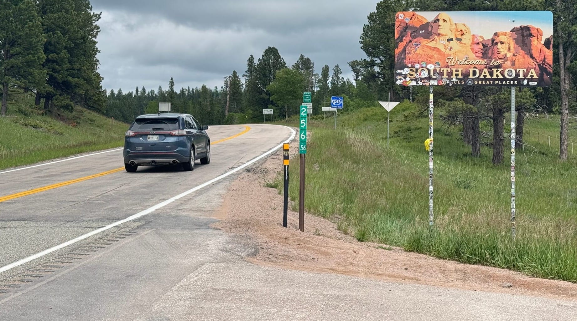 This image from June 25, 2026, shows the west end of the U.S. 85
