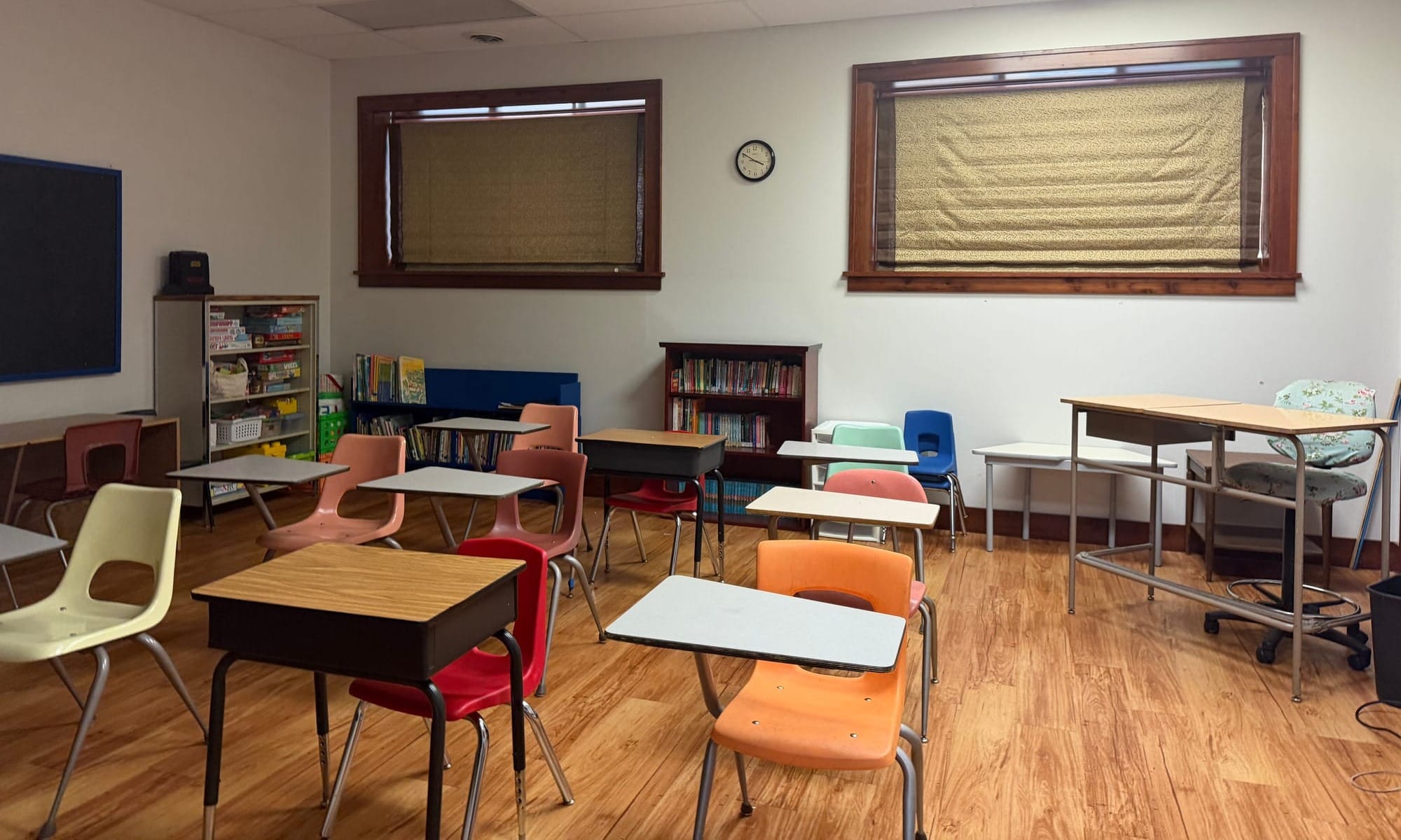 Inside a classroom at Freeman Academy